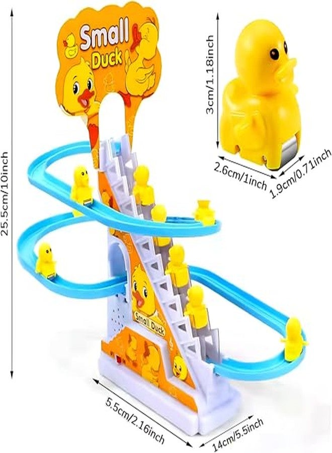 HDA GROUP Little Lovely Duck Slide Toy Escalator Toy with Lights and Music (Multicolor) - Image 3